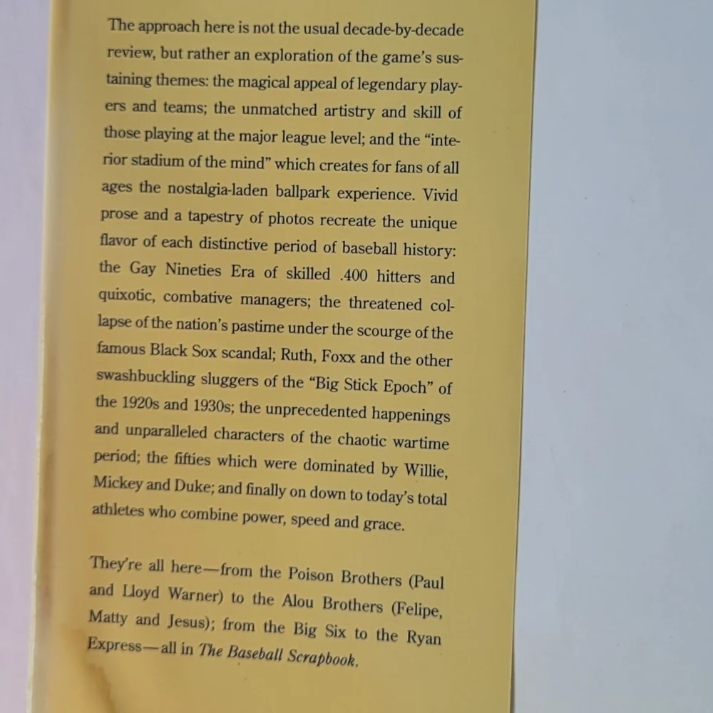 The Baseball Scrapbook